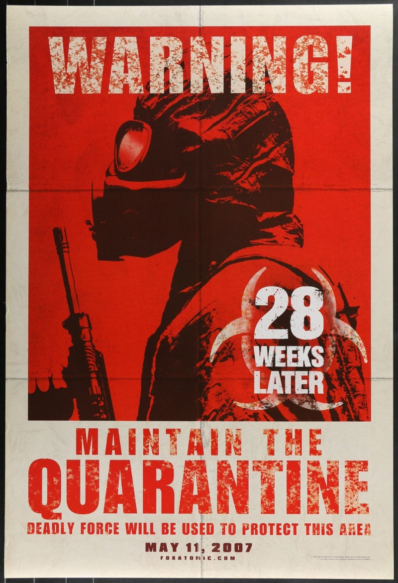 28 Weeks Later (2007) Original Movie Poster 27x40