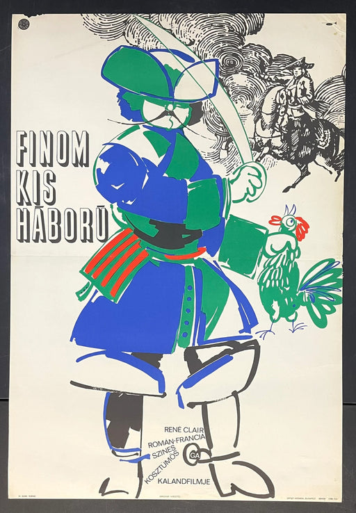 Finom kis háború (1966) Original Movie Poster Hungarian 22x32