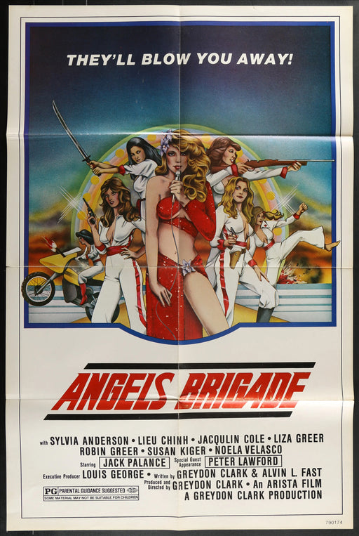 Angels Brigade (1979) Original Movie Poster Folded 27x41