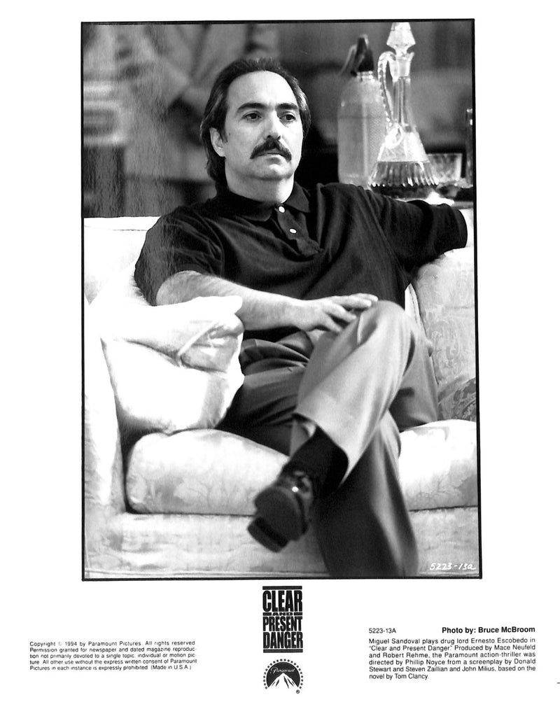 Clear and Present Danger (1994) Movie Still Full Set 8x10
