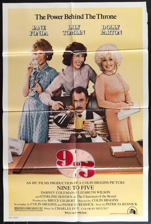9 to 5 (1980) Original Movie Poster Folded 27x41