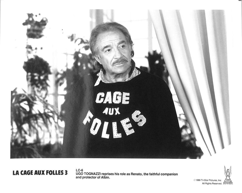 La Gage Aux Folles 3 (1985) Movie Still Full Set 8x10