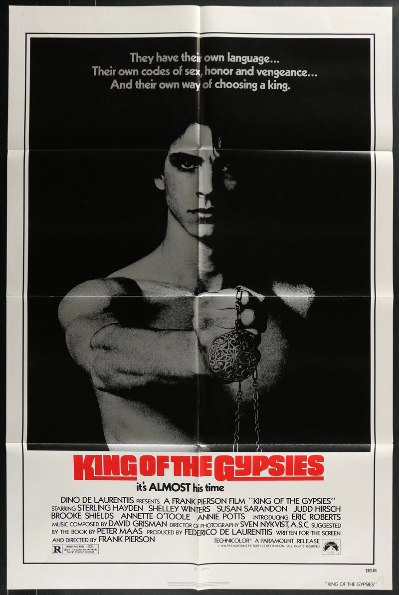 King of The Gypsies (1978) Original Movie Poster Folded 27x41