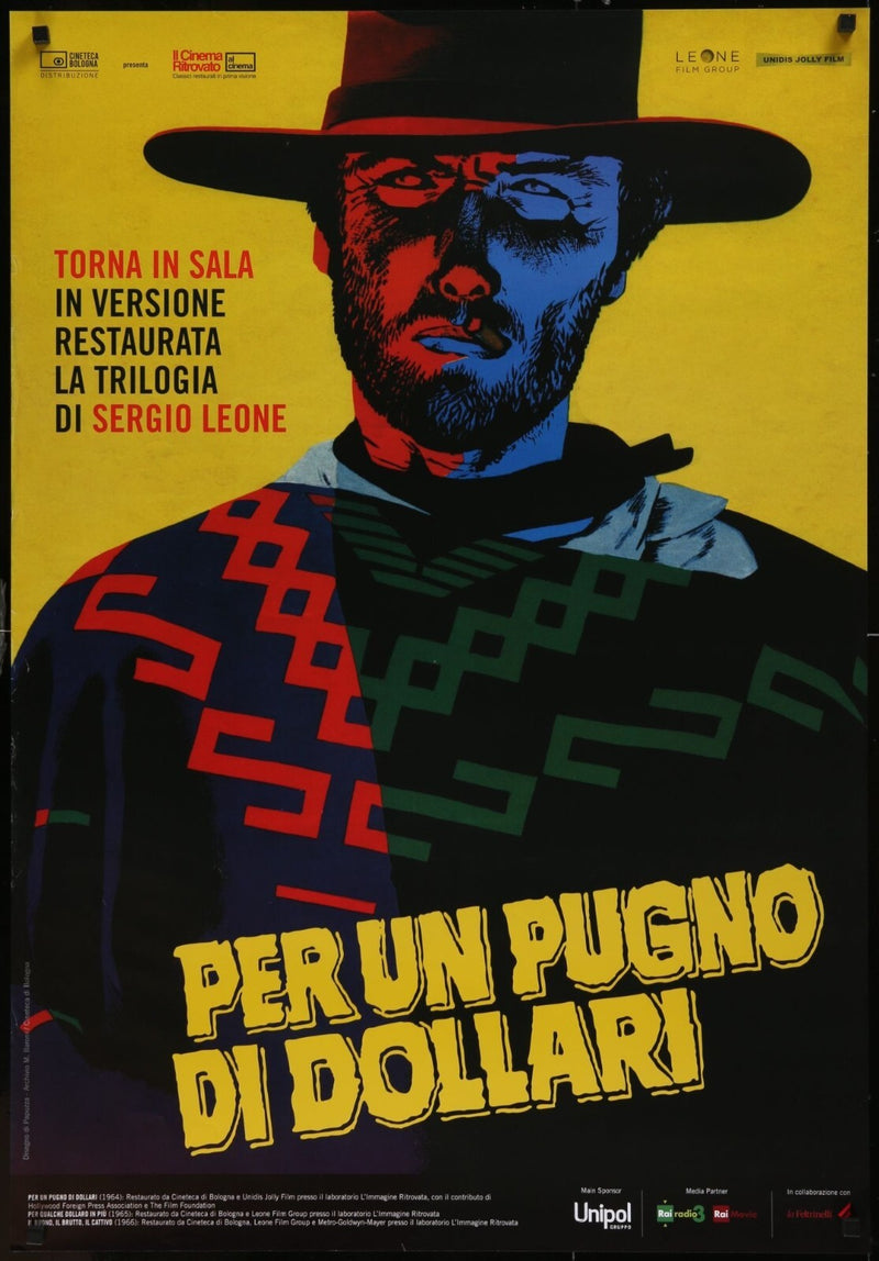 Per Un Pugno Di Dollari (2014) Original Poster 27x38.5