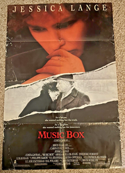 Music Box (1989) Original Movie Poster One-Sheet 27x40 Folded Jessica Lange BP82