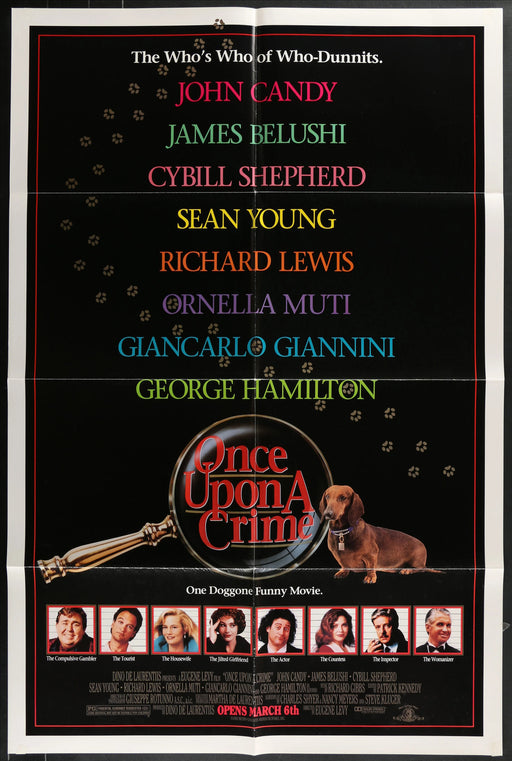 Once Upon a Crime (1992) Original Movie Poster Folded 27x41