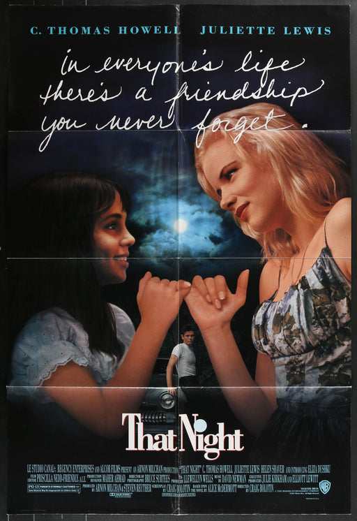 That Night (1992) Original Movie Poster Folded 27x40