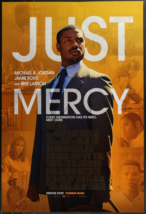 Just Mercy (2019) Original Double-sided Movie Poster Rolled 27x40