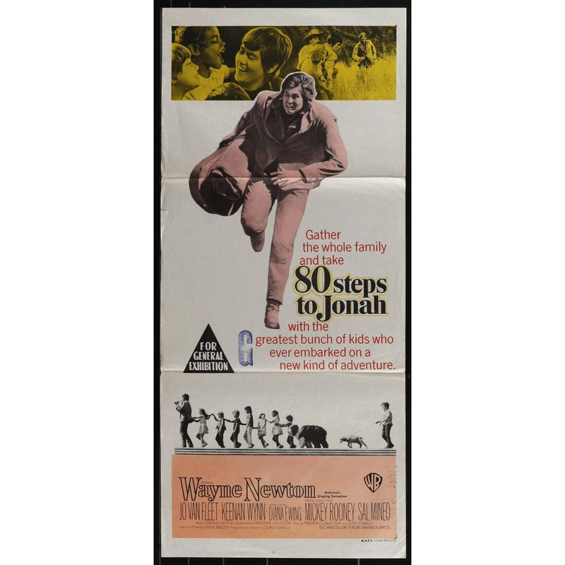 80 Steps to Jonah (1969) Original Australian Daybill Movie Poster
