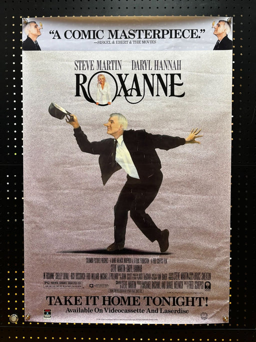 Roxanne (1987) Original Movie Poster Home Video Version 27x40