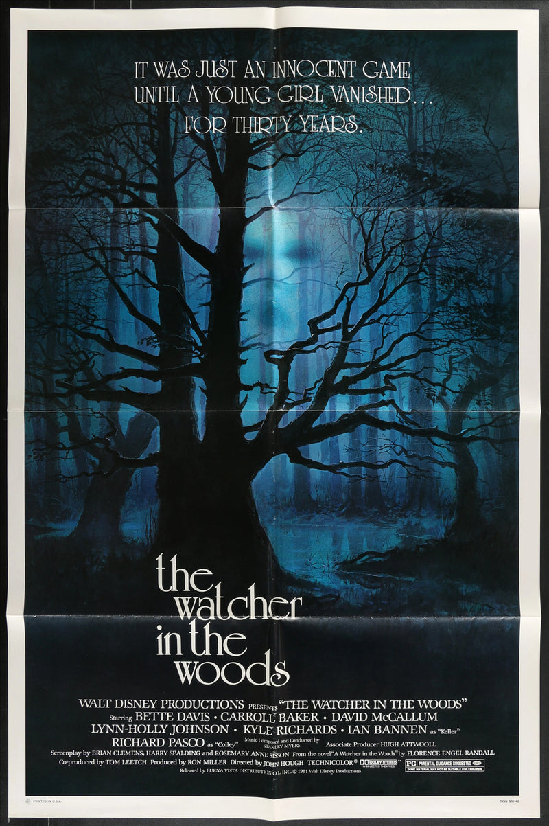 The Watcher in the Woods (1980) Original Movie Poster F 27x41