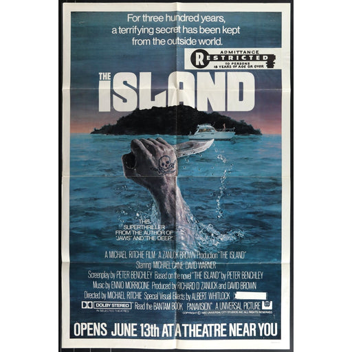 The Island (1980) Original Movie Poster Folded 27x41 EM4-167