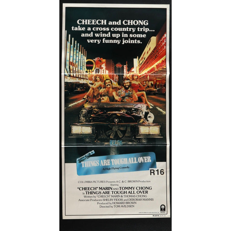 Things Are Tough All Over (1982) Original Australian Daybill Movie Poster