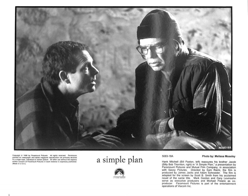 A Simple Plan (1998) Movie Still Full Set 8x10