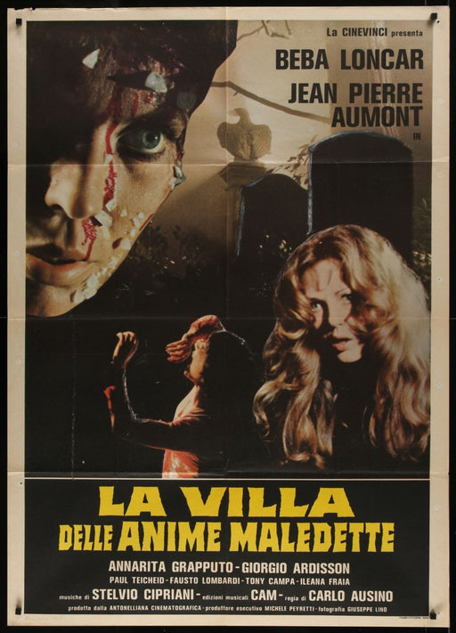 Don't Look in the Attic (1982) Original Italian 1P Movie Poster Folded 39x55