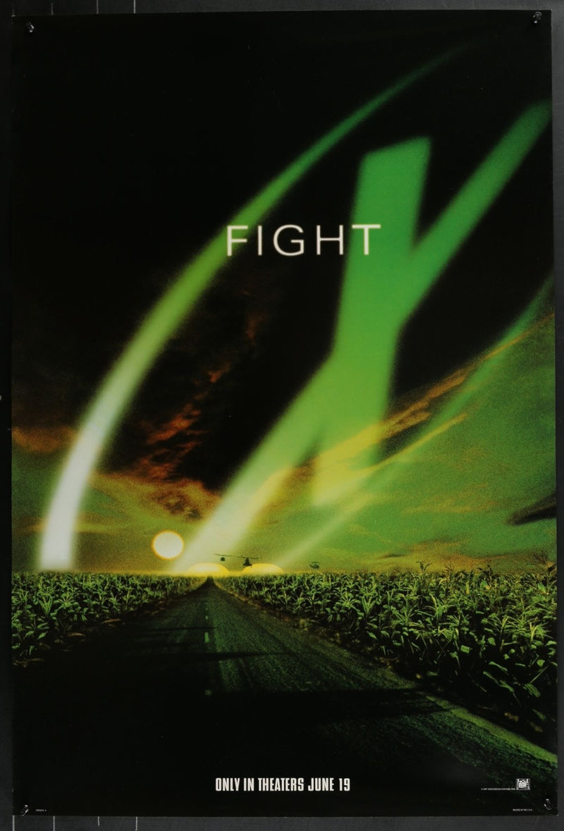The X Files (1998) Original Single-side Movie Poster Rolled 27x40
