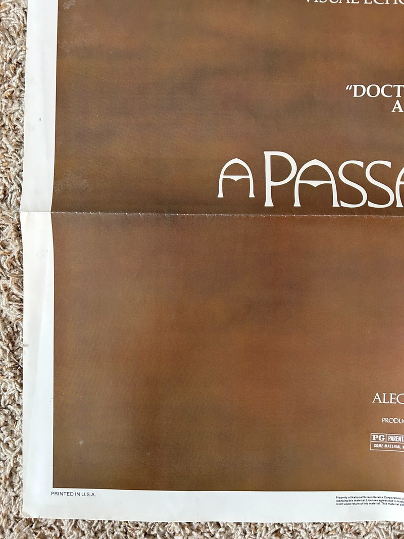 A Passage to India (1984) Original Movie Poster One-Sheet Folded 27x41 BP69