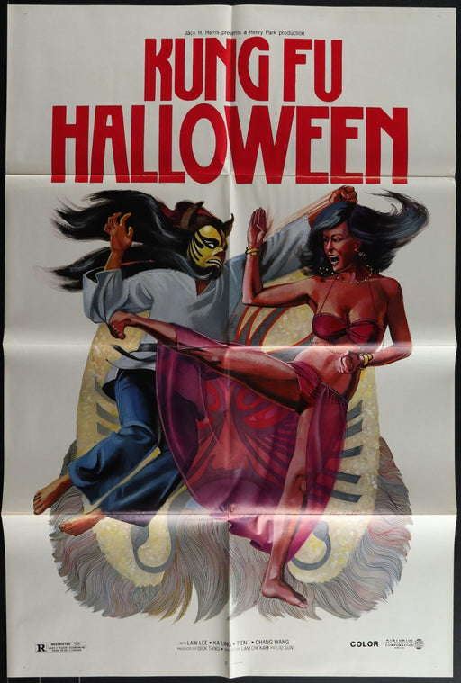 Kung-Fu Halloween! (1977) Original Movie Poster Folded 27x41 EM8-442