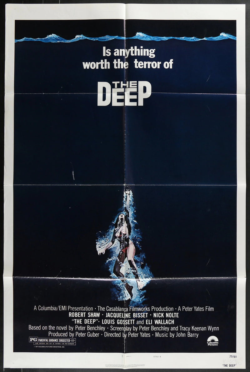 The Deep (1977) Original Movie Poster F 27x41