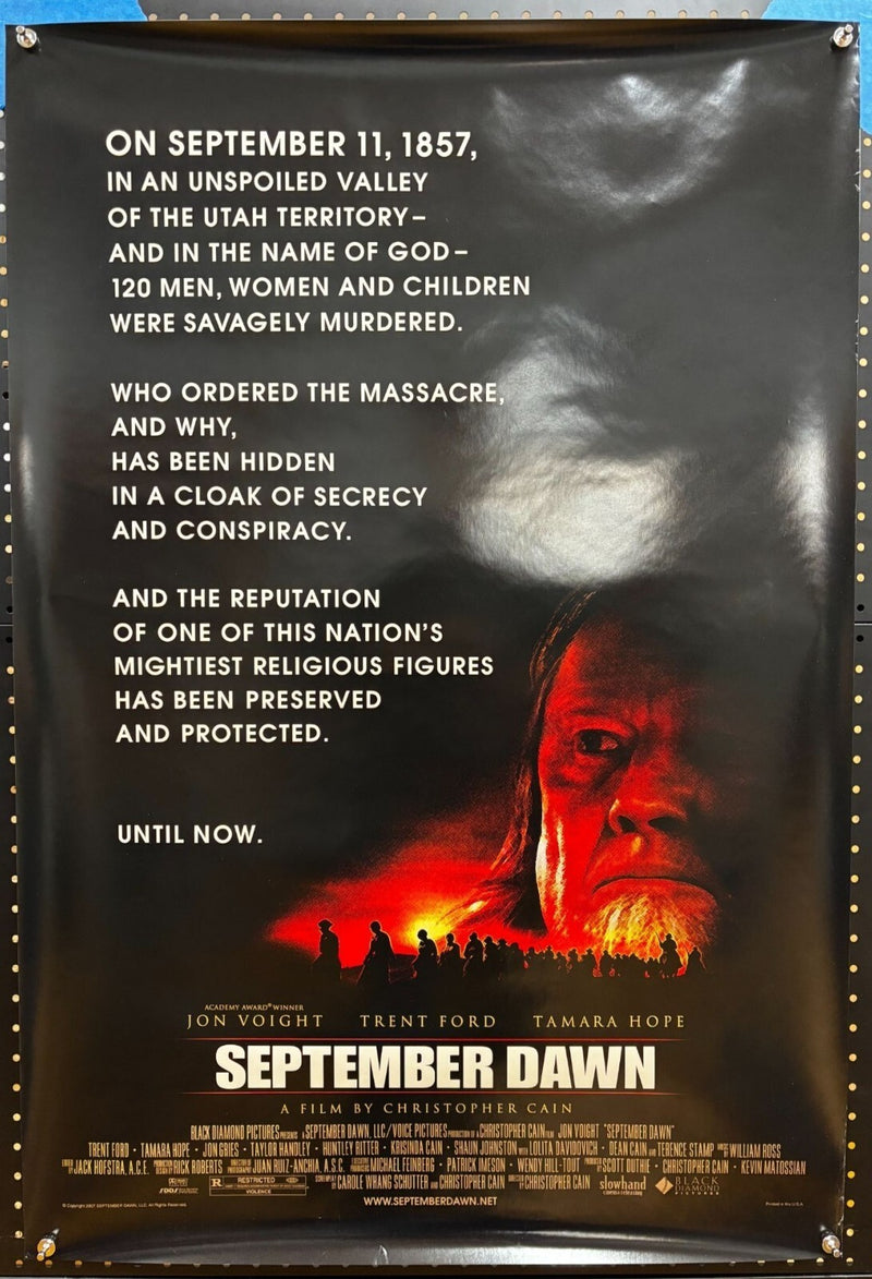 September Dawn (2007) Double-Sided, Original Rolled Poster 27x40