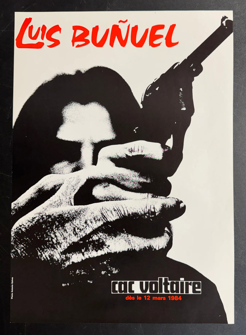 Luis Buñuel (1984) CAC Voltaire Poster 15.75x22.75