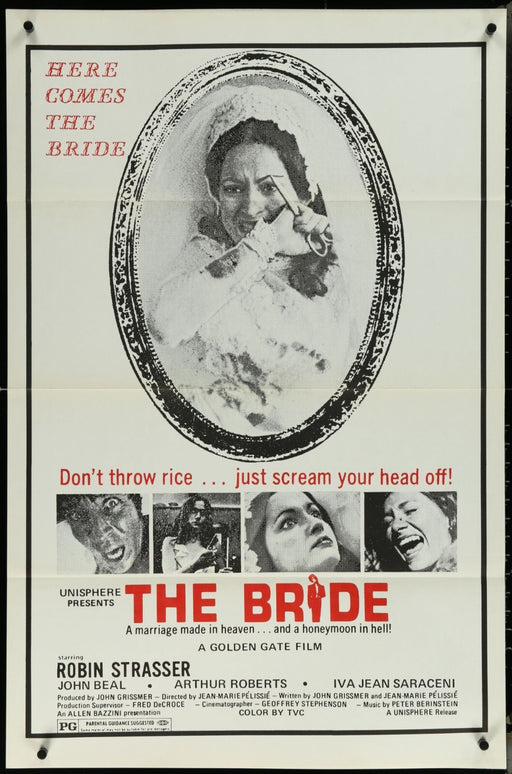 The Bride (1973) Original Movie Poster Folded 27x41 EM8-558