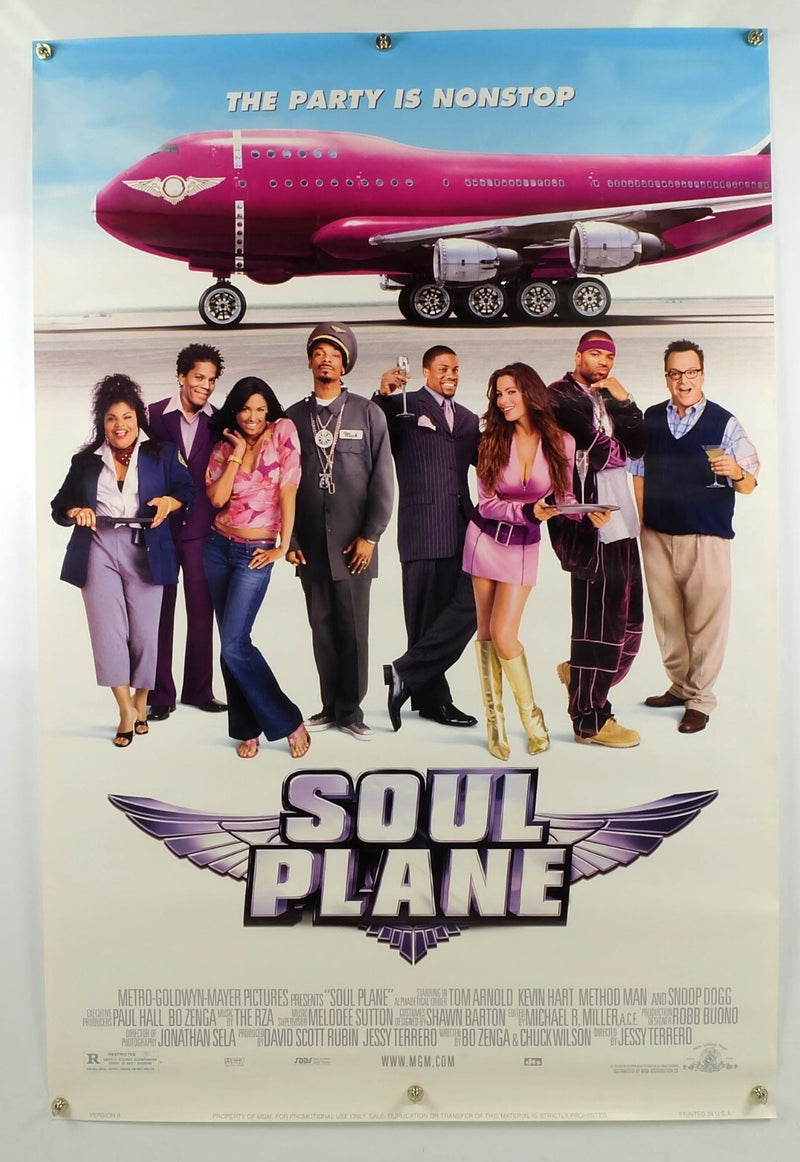Soul Plane (2004) Original Movie Poster Rolled 27x40