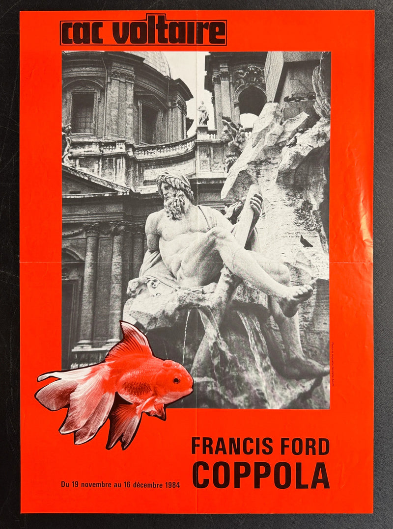 Francis Ford Coppola (1984) CAC Voltaire French Poster Folded 15.75x22.75