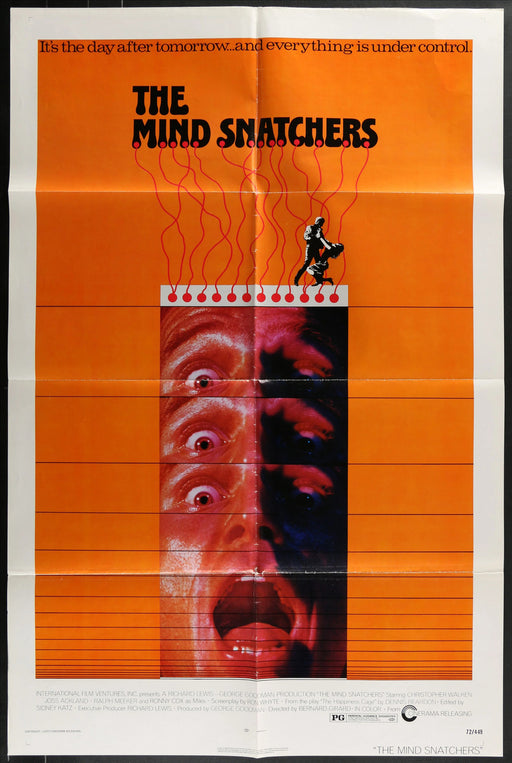 The Mind Snatchers (1972) Original Movie Poster Folded 27x41