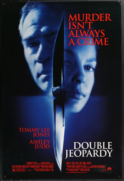 Double Jeopardy (1999) Original Double-sided Movie Poster Rolled 27x40