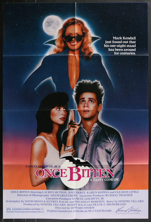 Once Bitten (1985) Original Movie Poster F 27x40