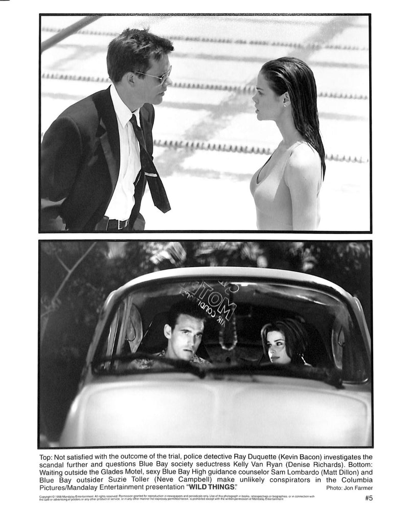 Wild Things (1998) 7 Movie Stills 8x10