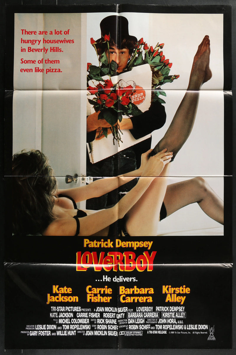 Loverboy (1989) Original Movie Poster Folded 27x40