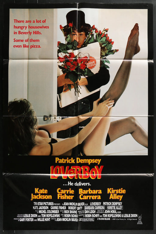 Loverboy (1989) Original Movie Poster Folded 27x40