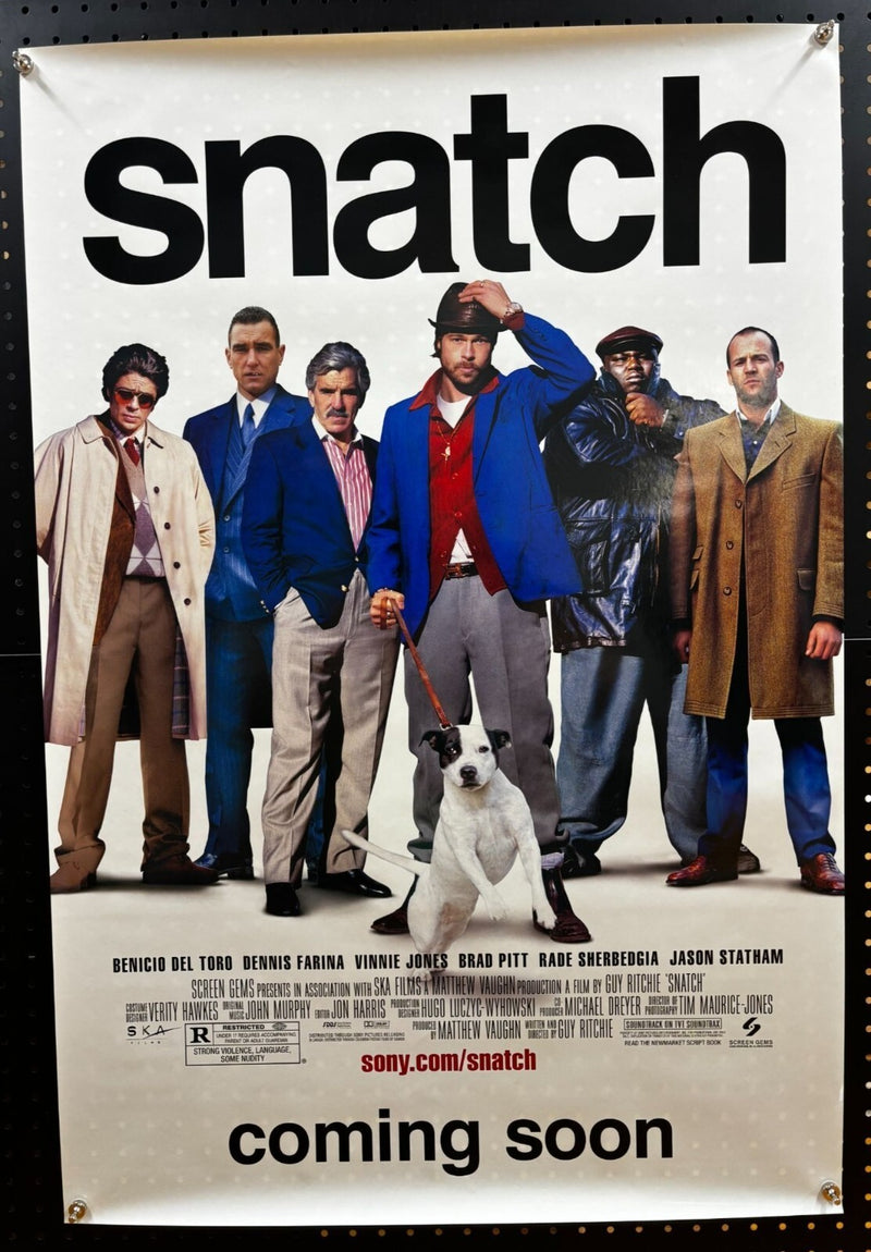 Snatch (2000) Original Rolled Poster 27x40