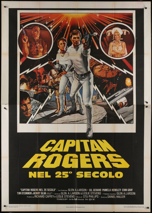 Buck Rogers in the 25th Century (1979) Original Italian 2P Movie Poster 55x78
