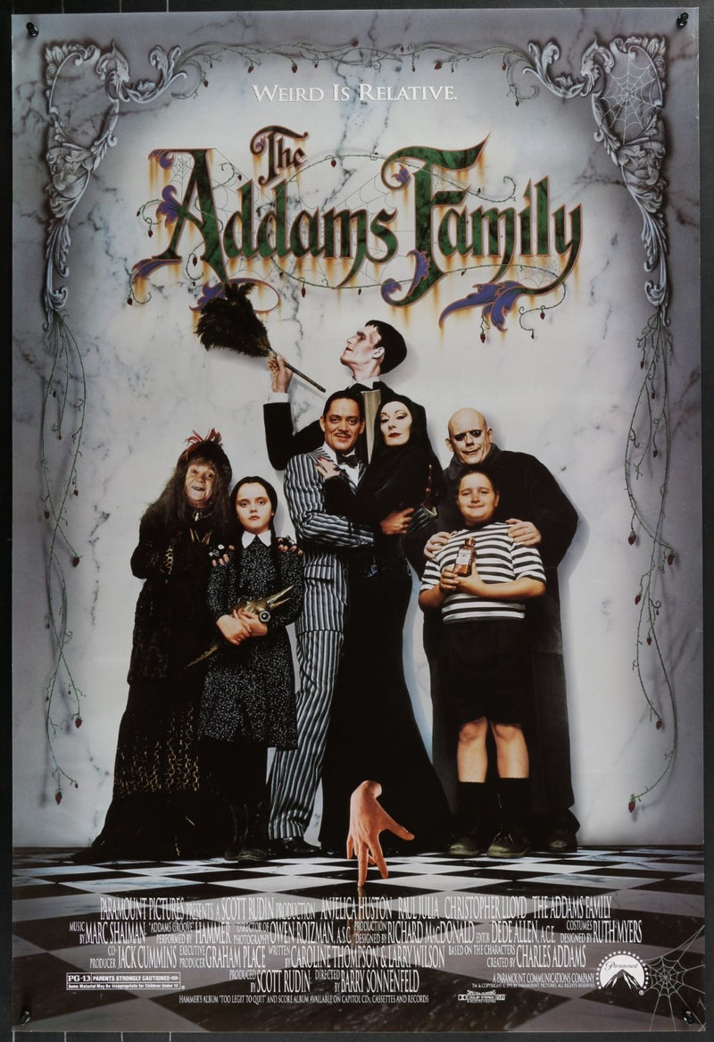 The Addams Family (1991) Original Movie Poster Rolled 27x40