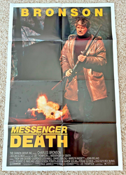 Messenger of Death (1988) Orig. Movie Poster One-Sheet 27x41 Folded Bronson BP81