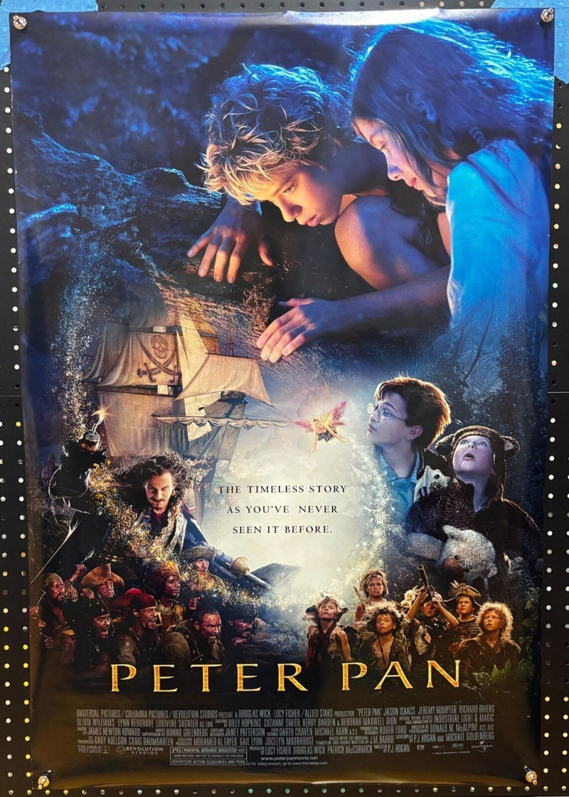 Peter Pan (2003) Double-Sided, Original Rolled Poster 27x40