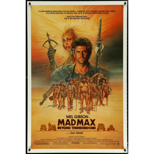 Mad Max Beyond Thunderdome (1985) Original Movie Poster Rolled 27x41