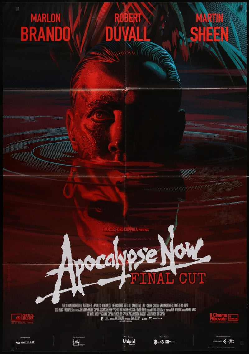 Apocalypse Now (1979) Original Folded Italian Movie Poster 55x40