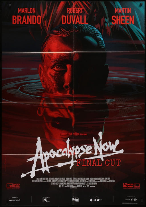 Apocalypse Now (1979) Original Folded Italian Movie Poster 55x40
