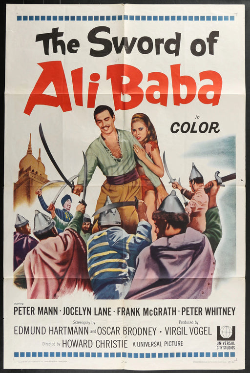 The Sword of Ali Baba (1965) Original Movie Poster F 27x41