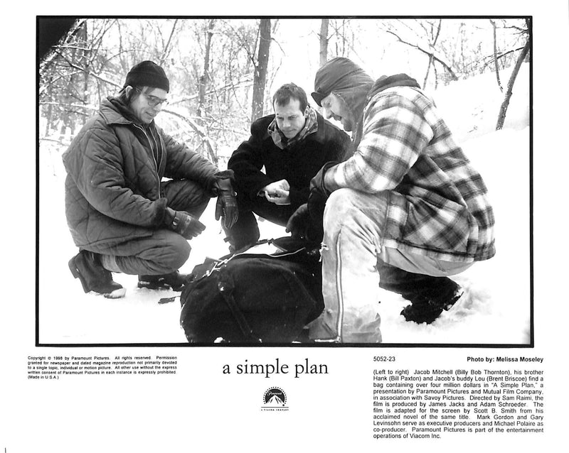 A Simple Plan (1998) Movie Still Full Set 8x10
