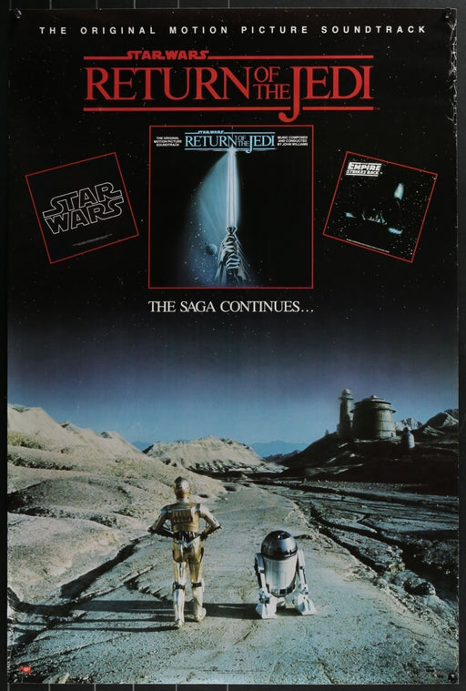 Return of the Jedi (1983) Original OST Poster 22x33