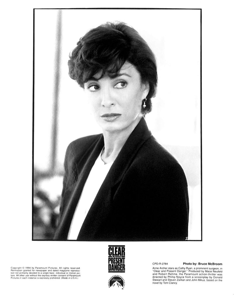 Clear and Present Danger (1994) Movie Still Full Set 8x10