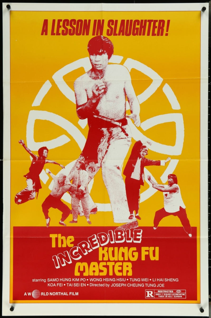 The Incredible Kung Fu Master (1980) Original Movie Poster 27x41