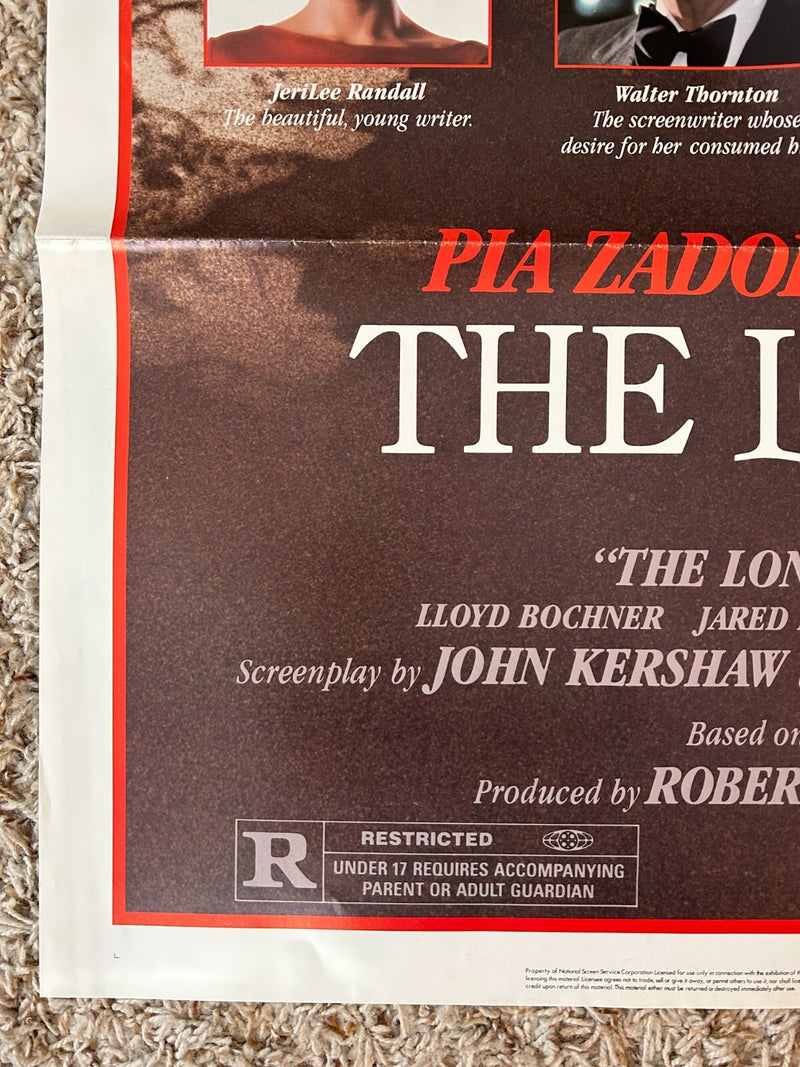 The Lonely Lady (1983) Orig. Movie Poster One-Sheet Folded 27x41 Pia Zadora BP34