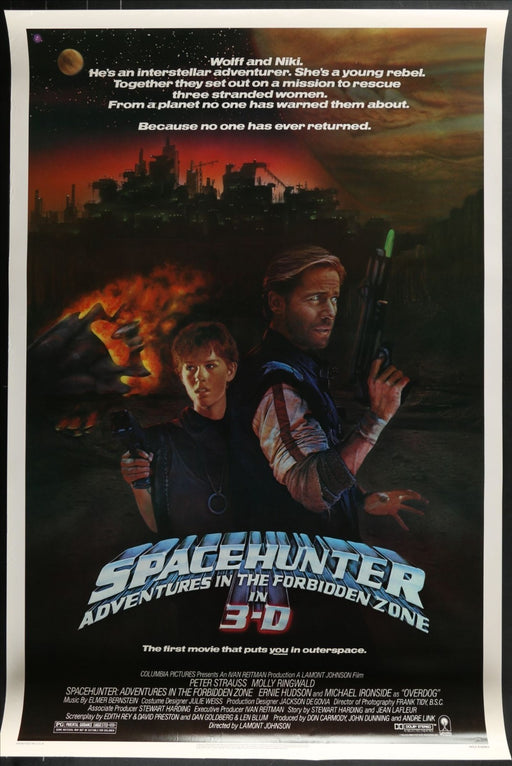 Spacehunter: Adventures in the Forbidden Zone (1983) Orig. Movie Poster 27x40