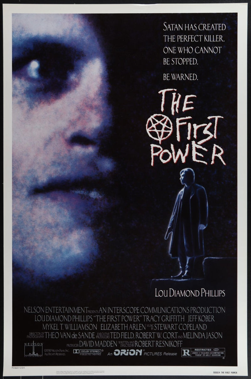 The First Power (1990) Original Movie Poster Rolled 27x40